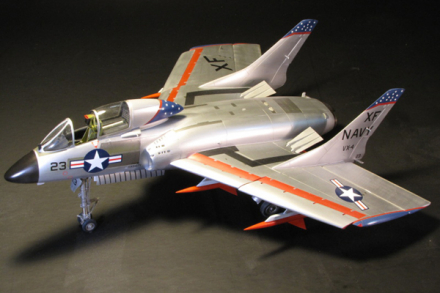 Vought F7U-3M Cutlass | Fisher Model & Pattern