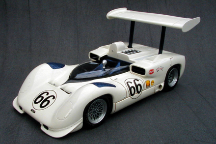 絶版…Chaparral 2E ・レーシングカーモデルキット Chaparral 2E USRRC / Can Am in 1/24 | Fisher Model & Pattern